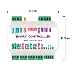 اس ام اس کنترلر و اینترنت کنترلر 4 کانال صنعتی