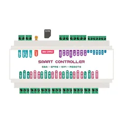 اس ام اس کنترلر و اینترنت کنترلر 8 کانال صنعتی