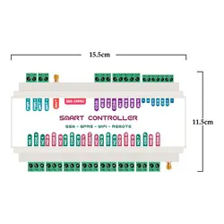اس ام اس کنترلر و اینترنت کنترلر 8 کانال صنعتی