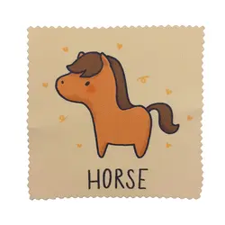 دستمال عینک cute horse