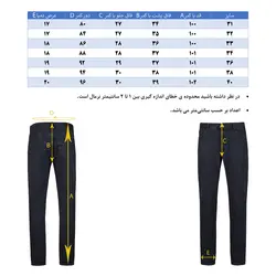 شلوار جین اسلیم مردانه 10383