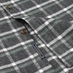 پیراهن چهارخانه آستین بلند پشمی هوگرو مردانه 10427