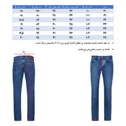 شلوار جین اسلیم هوگرو مردانه 10502