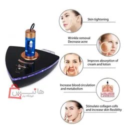 دستگاه RF دوقطبی اوزون تراپی صورت نانو میست اسپریر نور آبی (Blue Light)