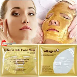 ماسک نقابی ورقه ای طلا و کلاژن گلد صورت GOLD FACIAL