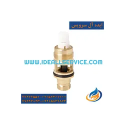 فلومتر برنجی بدون فنر بدون پک