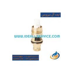 فلومتر برنجی فنردار