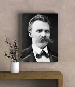 تابلو عکس فریدریش نیچه