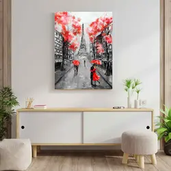 تابلو عکس فانتزی برج ایفل