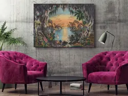 تابلو عکس نقاشی غار پری