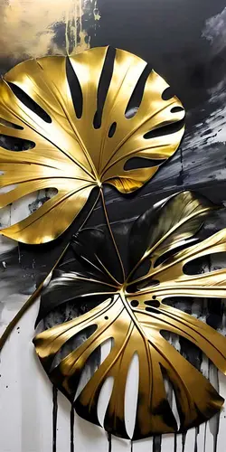 تابلو عکس برگ مونسترا