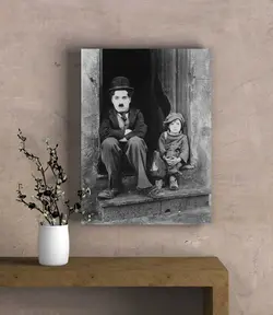 تابلو عکس چارلی اسپنسر چاپلین