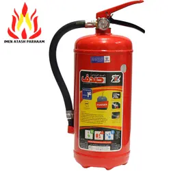 کپسول آتش نشانی پودر و گاز  ۴ کیلویی صدف