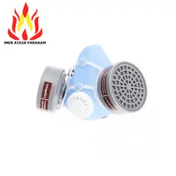 ماسک تنفسی نیم صورت به همراه دو فیلتر مدل C2005