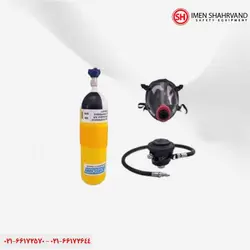 سیستم تنفسی فرار مدل حمایلی BVF-A 1303 با سیلندر هوای فشرده فولادی 30 دقیقه ای