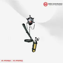سیستم تنفسی فرار مدل حمایلی BVF-A 1303 با سیلندر هوای فشرده فولادی 30 دقیقه ای
