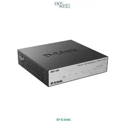 سوییچ شبکه D-LINK Desktop Switch دی لینک مدل DES-105 - اینفینیتی نتورک