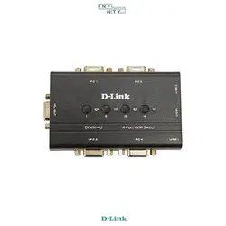 سوئیچ دی لینک کی وی ام D-LINK  پورت DKVM-4U