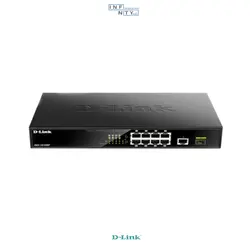 سوییچ شبکه دی-لینک D-LINK مدل DGS-1010MP - اینفینیتی نتورک