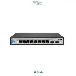 سوییچ شبکه دی لینک D-LINK مدل DGS-F1100-10PS-E - اینفینیتی نتورک