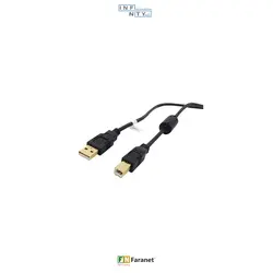 کابل USB 2.0 پرینتر فرانت 1.5 متری Faranet مدل FN-U2CB15