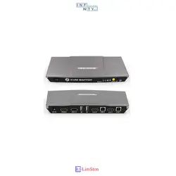 سوئيچ کی وی اِم 2 پورت HDMI لیمستون LimSton مدل LS-HK21