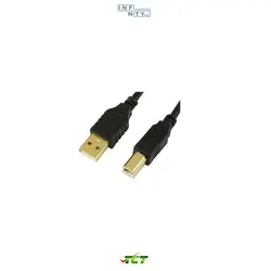 کابل USB 2.0 پرینتر تی سی تی 3 متری TCT مدل TC-U2CB30