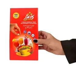 قرص شیرین کننده ساشه ای سوکرالوز و آسه سولفام کامور | فروشگاه اینترنتی اینجا سالم