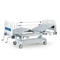 تخت بیمارستانی سه شکن مکانیکی با تنظیم ارتفاع