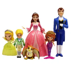 فیگور سوفیا پرنسس دیزنی مجموعه 6 عددی - عروسک پولیشی | فروش اسباب بازی