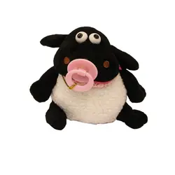 عروسک بره ناقلا نوزاد ارتفاع 18 سانتیمتر - عروسک پولیشی | فروش اسباب بازی