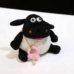 عروسک بره ناقلا نوزاد ارتفاع 18 سانتیمتر - عروسک پولیشی | فروش اسباب بازی