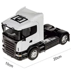 ماکت ماشین فلزی کامیون کشنده اسکانیا welly r470