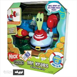 فیگور شخصیت کارتونی آقای خرچنگ و پلانگتون  mattel