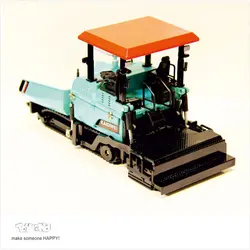 ماکت ماشین راهسازی فینیشر اسفالت