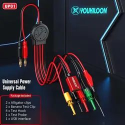 کابل منبع تغذیه گیره دار YOUKiLOON