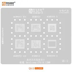 شابلون سی پی یو کوالکام اندروید AMAOE QU:2