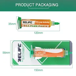 خمیر فلکس سرنگی ریلایف Relife RL-421-OR 10cc