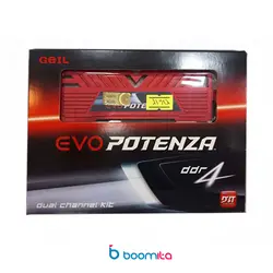رم گیل Evo Potenza 16GB 8GBx2 2400Mhz CL15