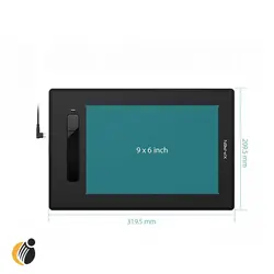 قلم نوری ایکس پن مدل XP-PEN G960S تحویل 15 الی 20 روزه - فروشگاه اینترنتی آی تی اروند