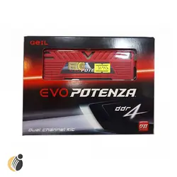 رم گیل Evo Potenza 16GB 8GBx2 2400Mhz CL15 - آی تی اروند