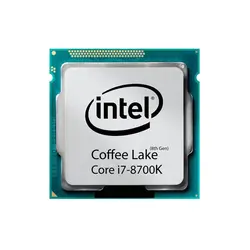پردازنده مرکزی اینتل سری Coffee Lake مدل intel Core i7-8700K - آی تی مال