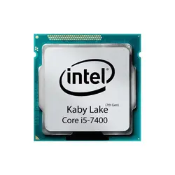 قیمت و خرید پردازنده مرکزی اینتل سری Kaby Lake مدل intel Core i5-7400