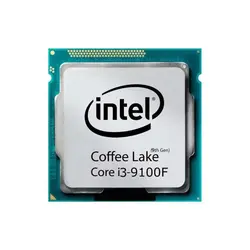 پردازنده مرکزی اینتل سری Coffee Lake مدل intel Core i3-9100F