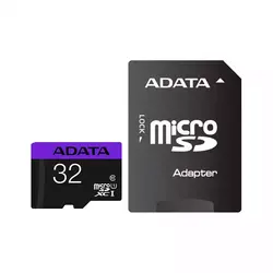 کارت حافظه microSDHC ای دیتا مدل Premier V10 A1 کلاس 10 استاندارد UHS-I سرعت 100MBps ظرفیت 32 گیگابایت - آی تی مال