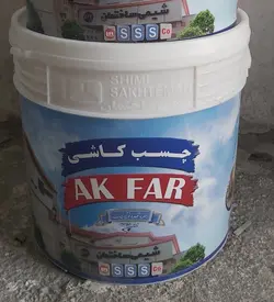چسب کاشی AK FAR شیمی ساختمان-چسب کاشی خمیریakfar