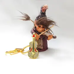 فلش مموری ویولن نگین دار Diamond Crystal - فروشگاه جاهد (jahedshop)