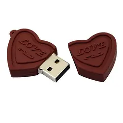 فلش مموری شکلات قلبی Heart Chocolate - فروشگاه جاهد (jahedshop)
