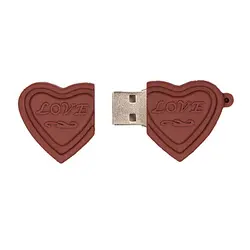 فلش مموری شکلات قلبی Heart Chocolate - فروشگاه جاهد (jahedshop)