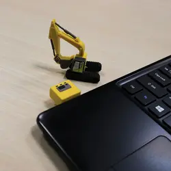 فلش مموری بیل مکانیکی Excavator - فروشگاه جاهد (jahedshop)